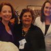 Dianne O'Brien with PM Julia Gillard and MP, Mingaletta, 2011